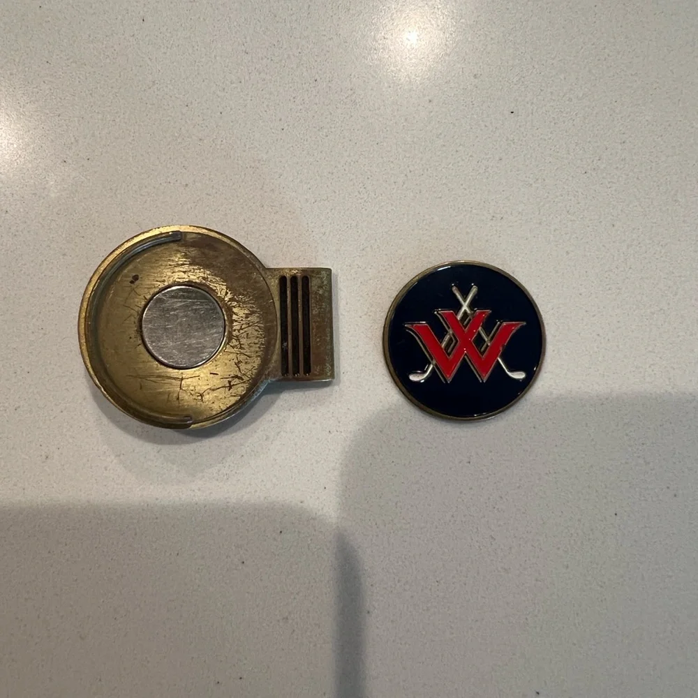 Gold Augusta’s Masters Hat Clip & Ball Marker